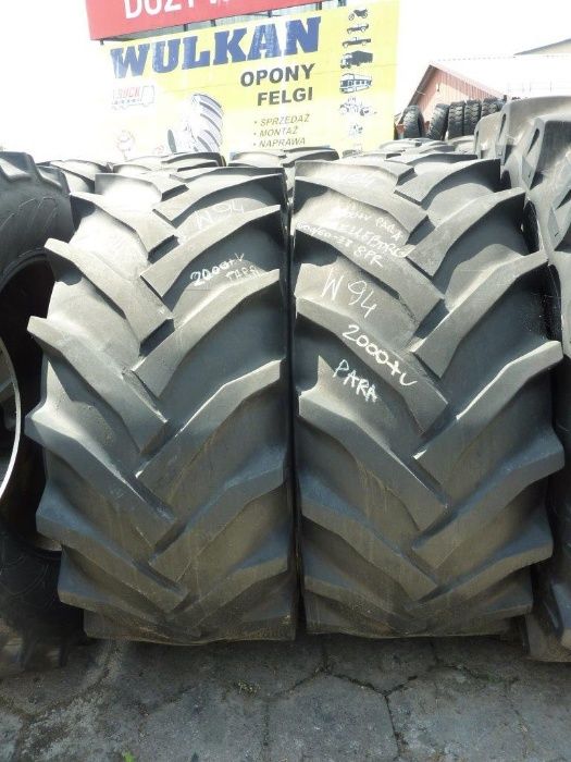 2x Opona używana 600/60-38 ; 600/60R38 TRELLEBORG 400zł(szt.) W94