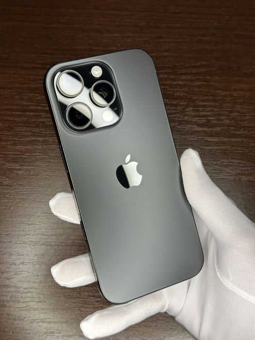 iPhone 16 Pro 128gb Black Titanium, Neverlock, Гарантія, 93% АКБ