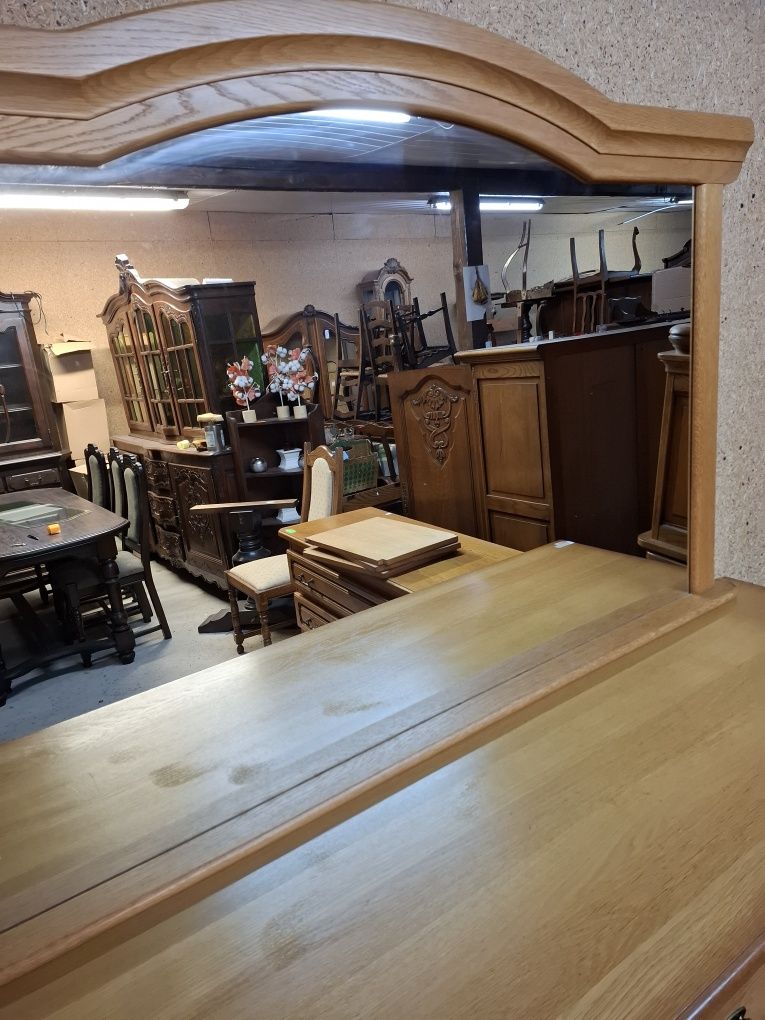 Komoda stylowa z lustrem długość 157cm