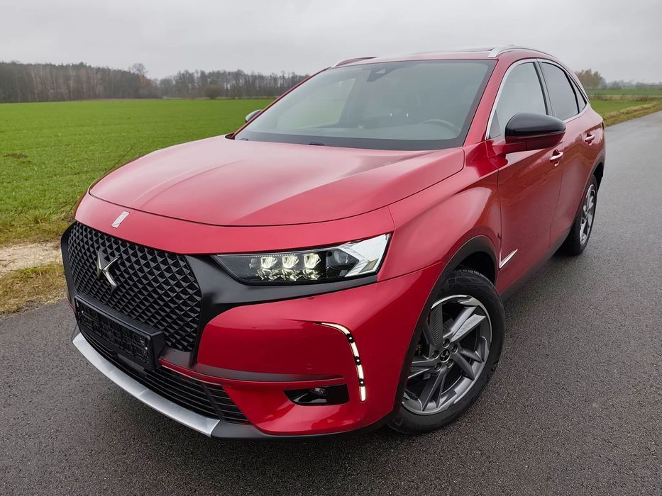 DS Automobiles DS 7 Crossback Led Vision-Skóra-Navi-Panorama-Masaże-Wentyle-140tyś km-Idealny Stan