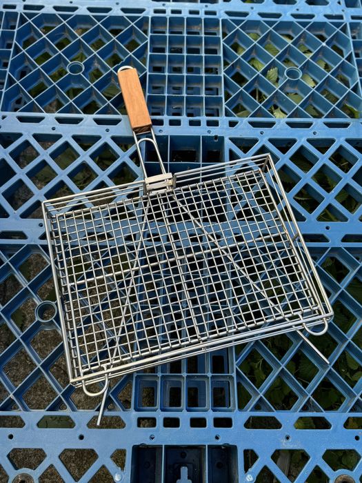 Барбекю сітка решітка 30х40х5/решетка сетка для гриля/ручна робота bbq