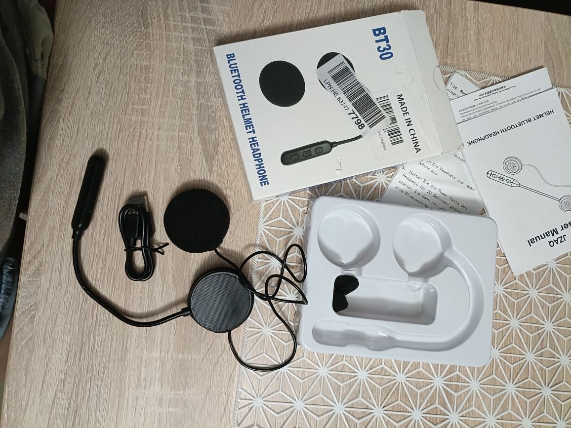 Słuchawki bluetooth z mikrofonem