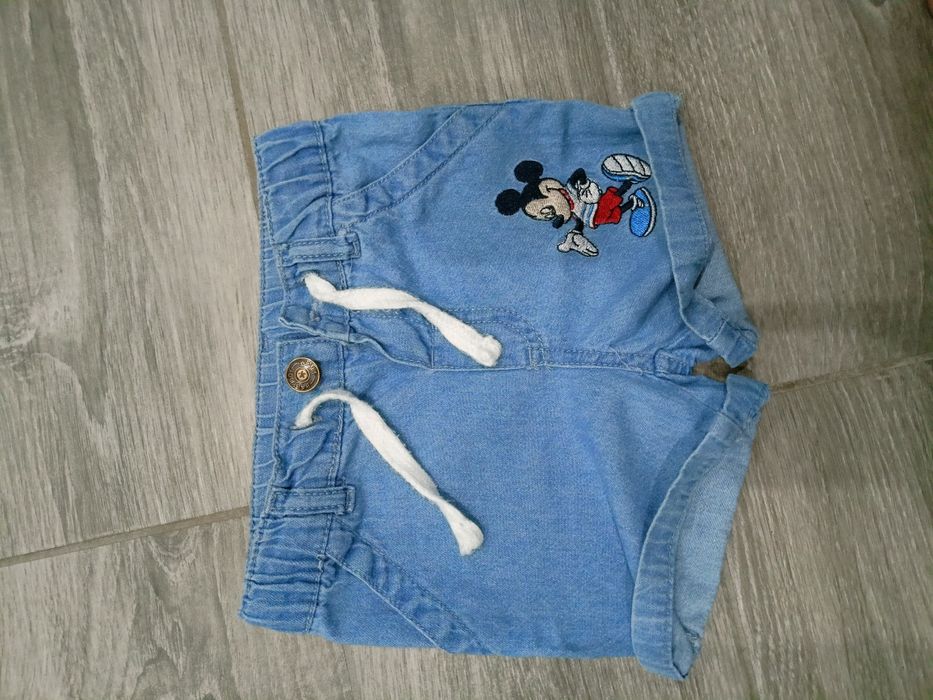 Spodenki jeansowe Disney 80 Miki