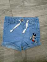 Spodenki jeansowe Disney 80 Miki