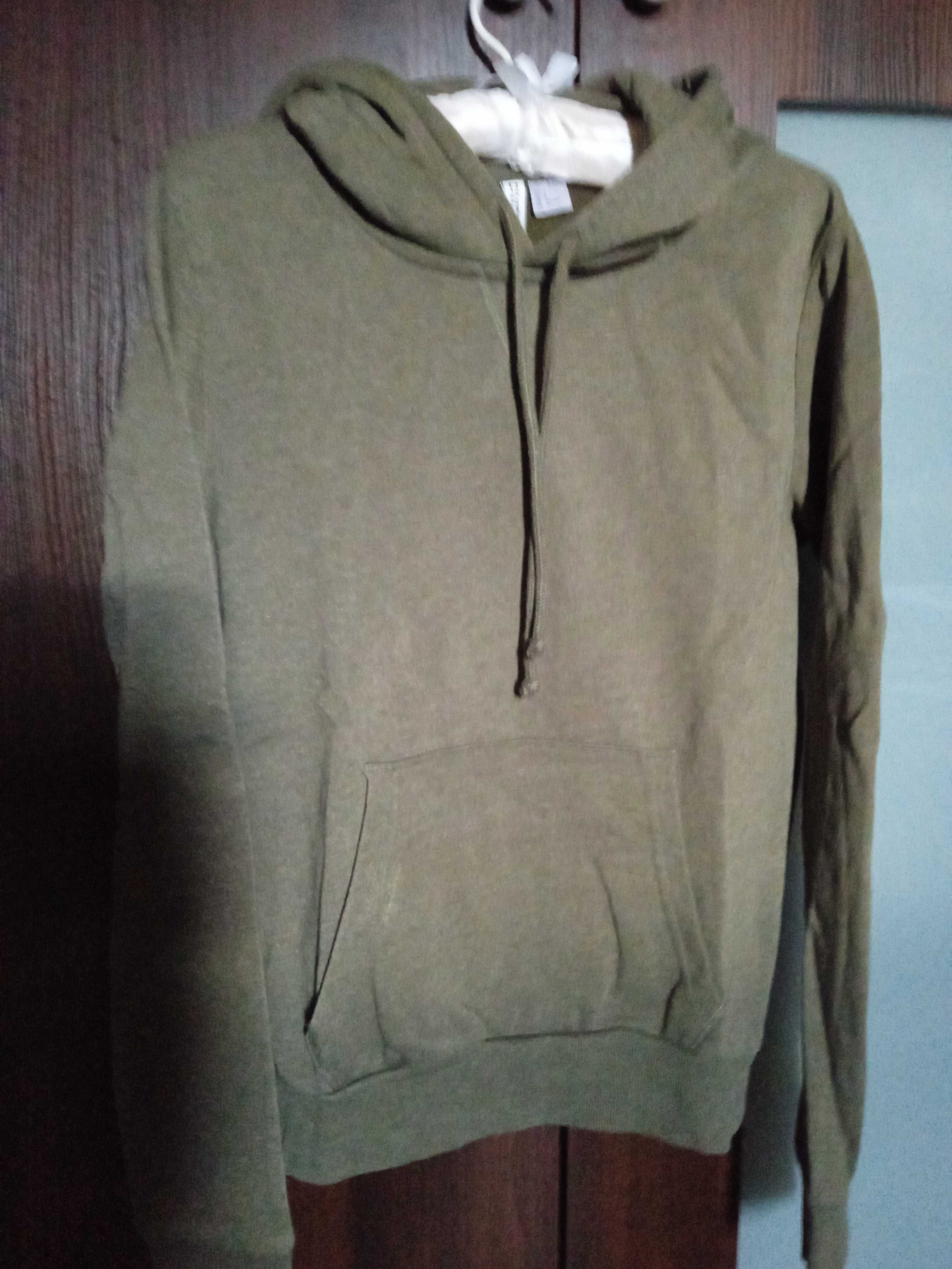 Bluza H&M khaki roz. S(152-160)