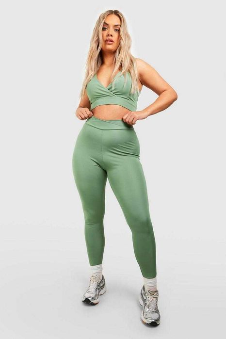 Leginsy zielone 56