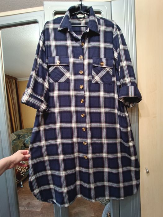 Сукня-сорочка батал