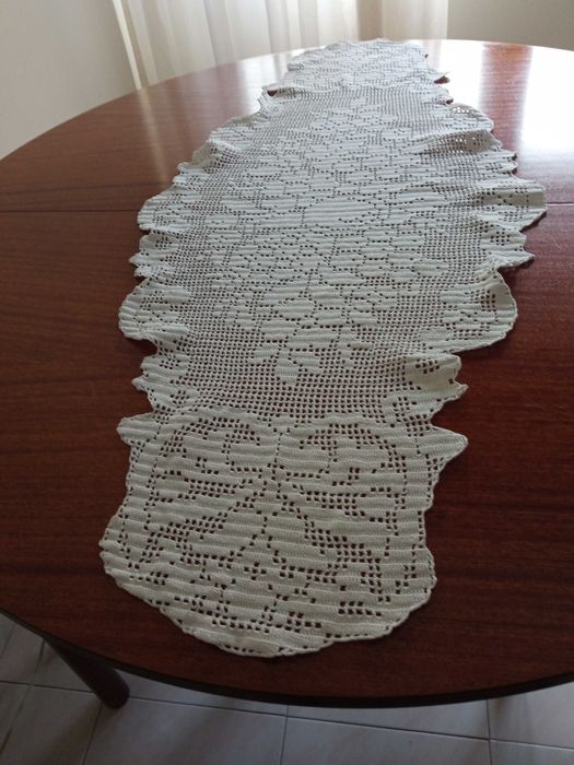 Centro de mesa em renda