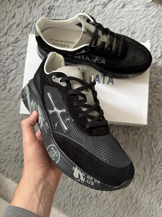 Оригінальні кросівки Premiata Moerun 7297, перфорація Преміата 44