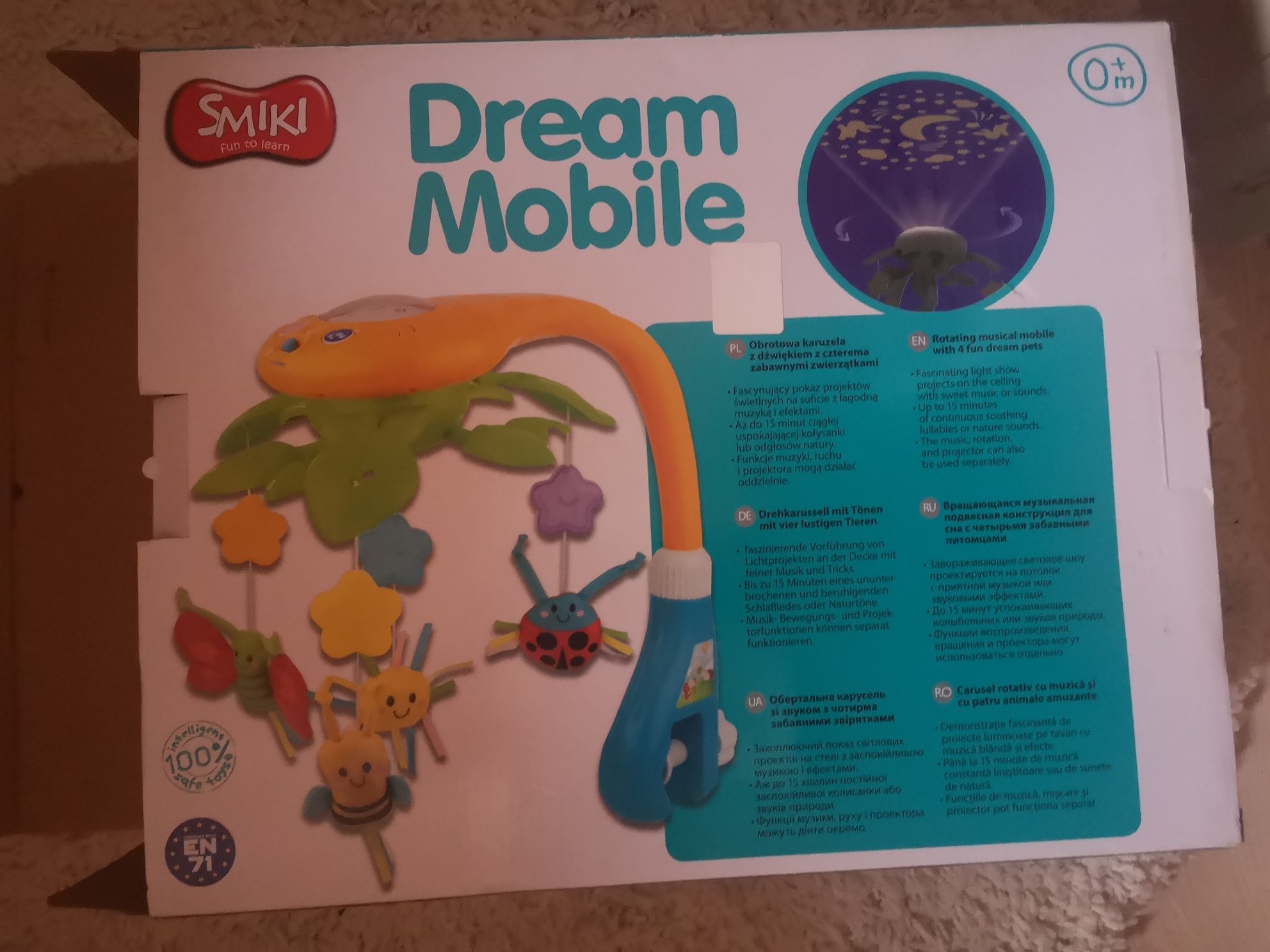 Продам музыкальный ночник dream mobile