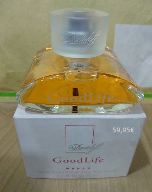 Eau de parfum Goodlife woman 50ml Novo de senhora