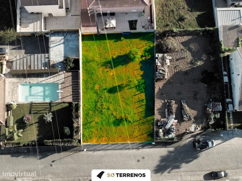 Lote para construção - Paços de Brandão
