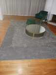 Tapete cinza com 2,50x3,50m