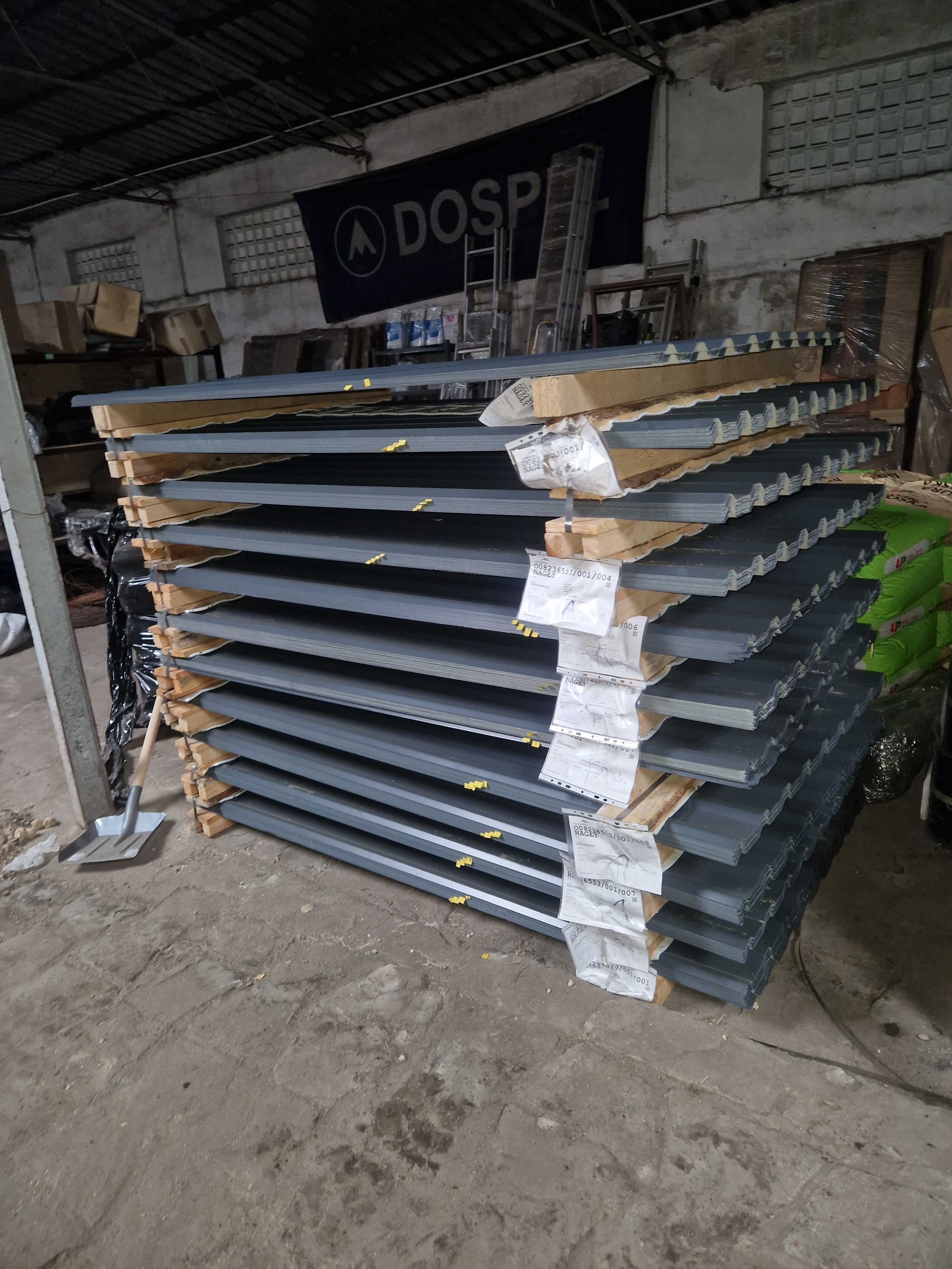 Blacha trapezowa T-18 2,00x1,14m ocynkowana (cena za m2)