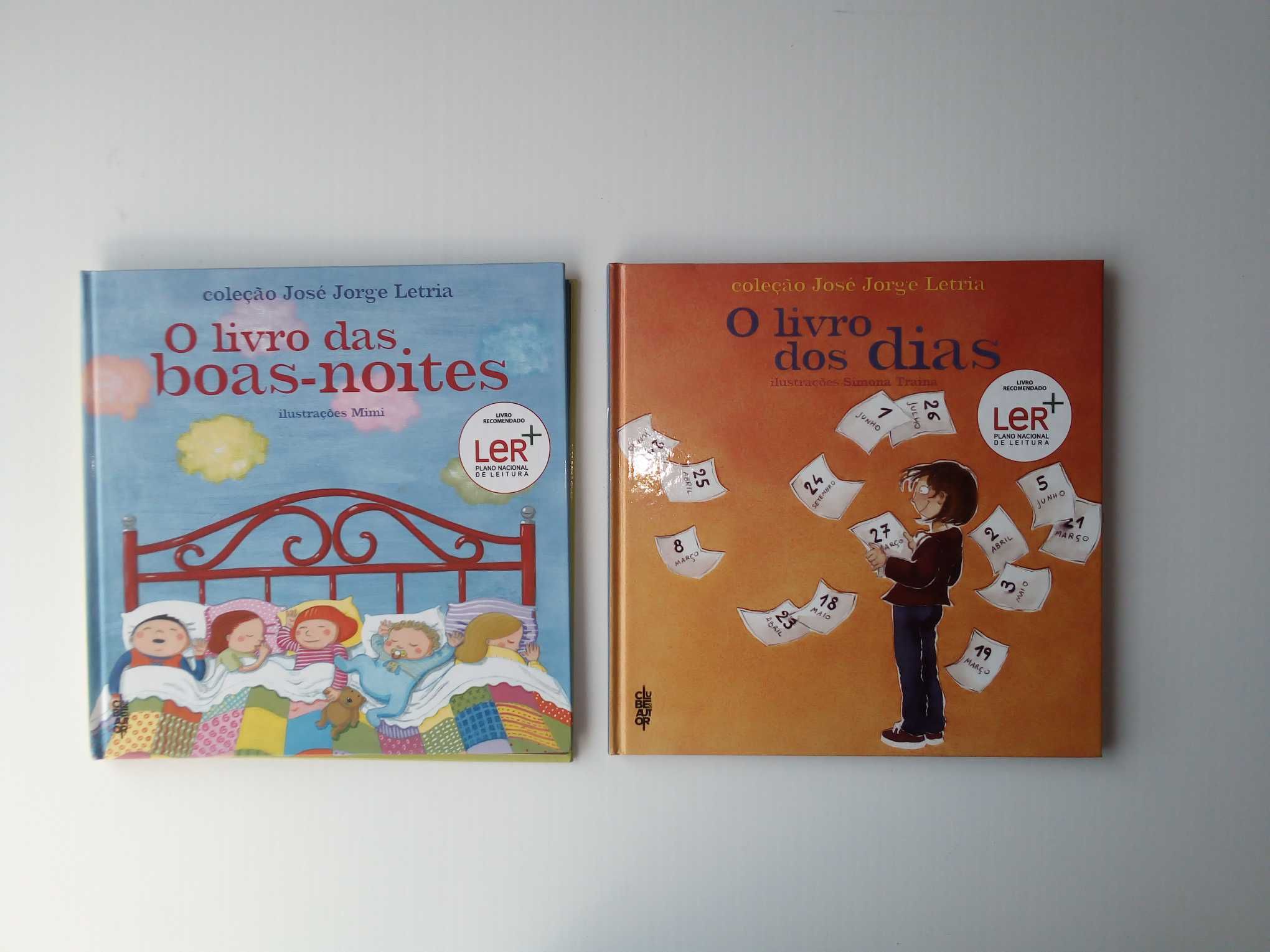 Livros "O livro das boas-noites" e "O livro dos dias", (Ler+)