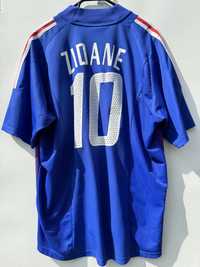 Футболка футбольная винтаж Adidas France #10 Zidane