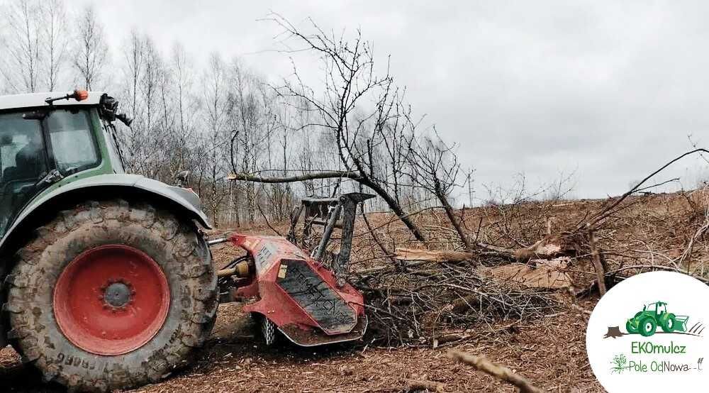 KarczowanieFrezowanieNieużytkówRekultywacjaTerenuFrezLeśnyUsuwaniePni