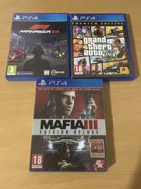 Jogos para PS4.