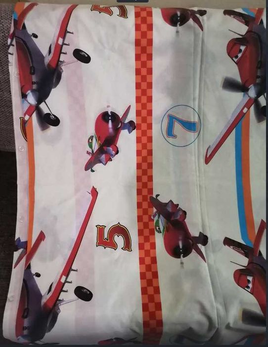 Пододеяльник полуторный для мальчика. Ткань х/б