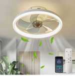 WENTYLATOR Sufitowy WIATRAK LAMPA LED Żyrandol 48w 50cm