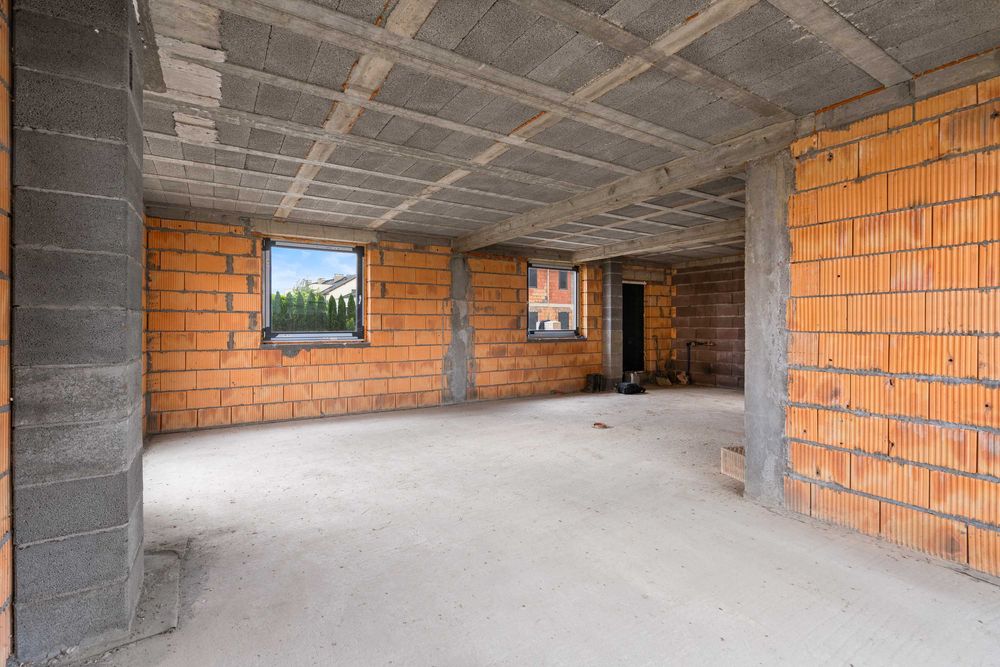 Domy przy lesie w Wilkszynie na granicy Wrocławia