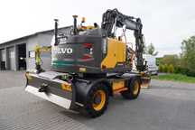 Volvo EWR 150 E ROTOTILT + Szczypce System Leica 3D  Aktywowany na Polskę