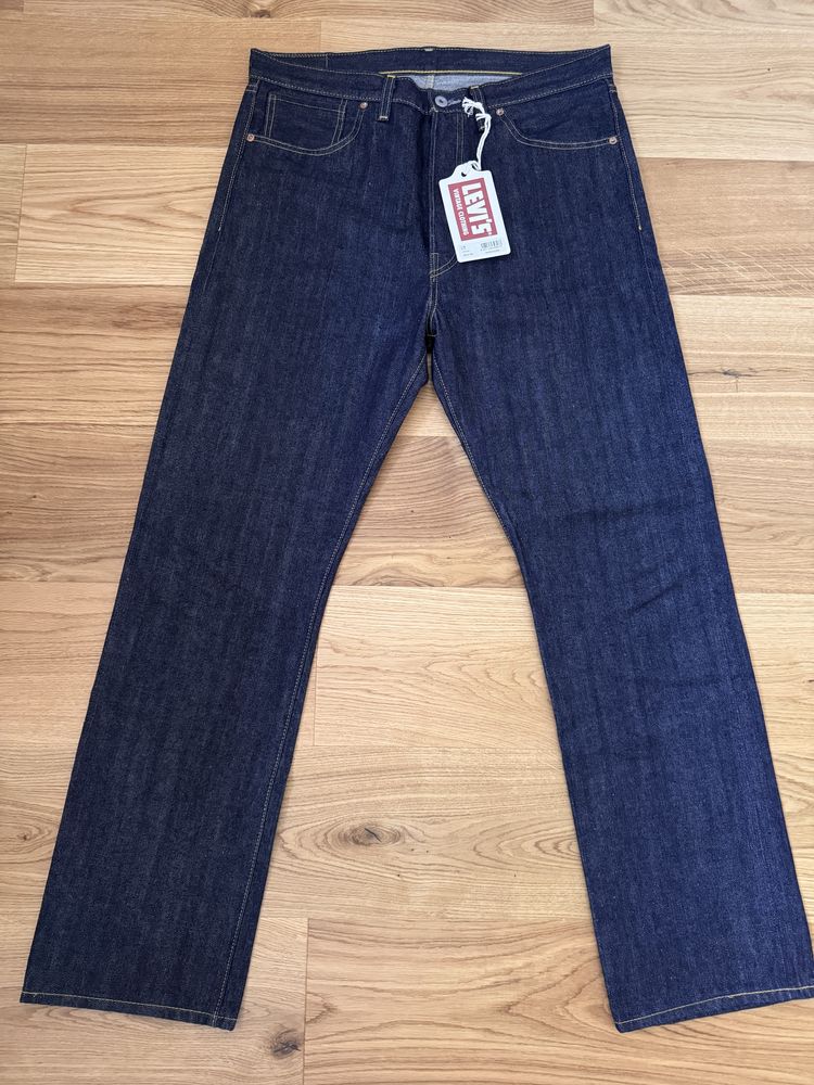 Spodnie Levis 501 selvedge jeans