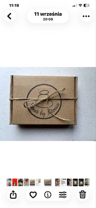 Labubu, magnes na lodówkę, malowany kamień