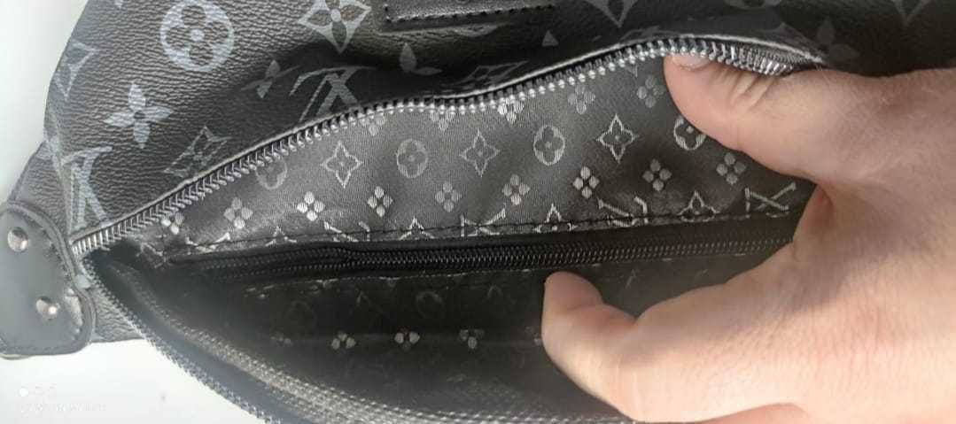 Nerka saszetka unisex louis vuitton czarna nerki nowość