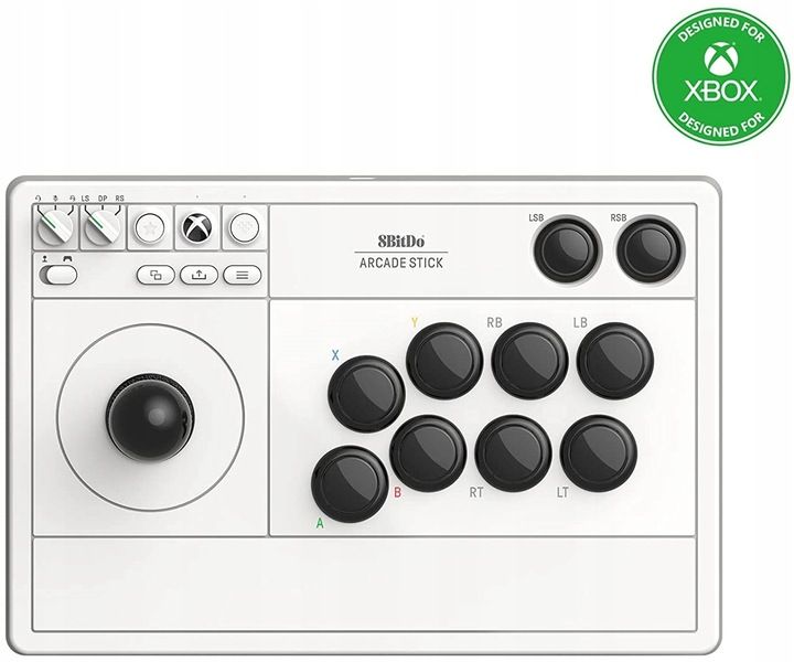 8bitdo Arcade Stick White Joystick Xbox One X|s Pc
