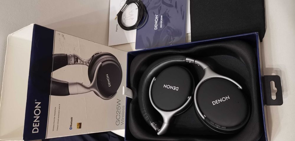 Denon GC25W słuchawki BT, kodek aptx HD, Hi-Res