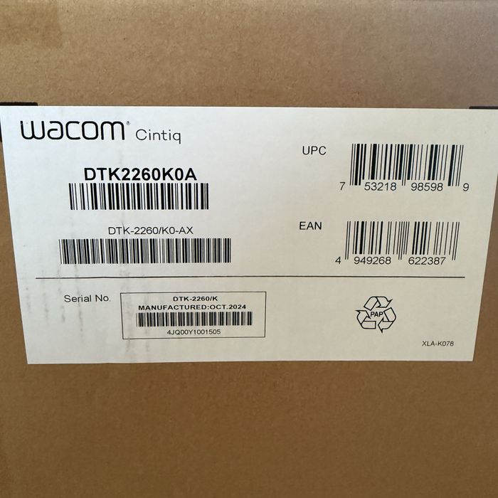 Wacom Cintiq 22 DTK2260K0A