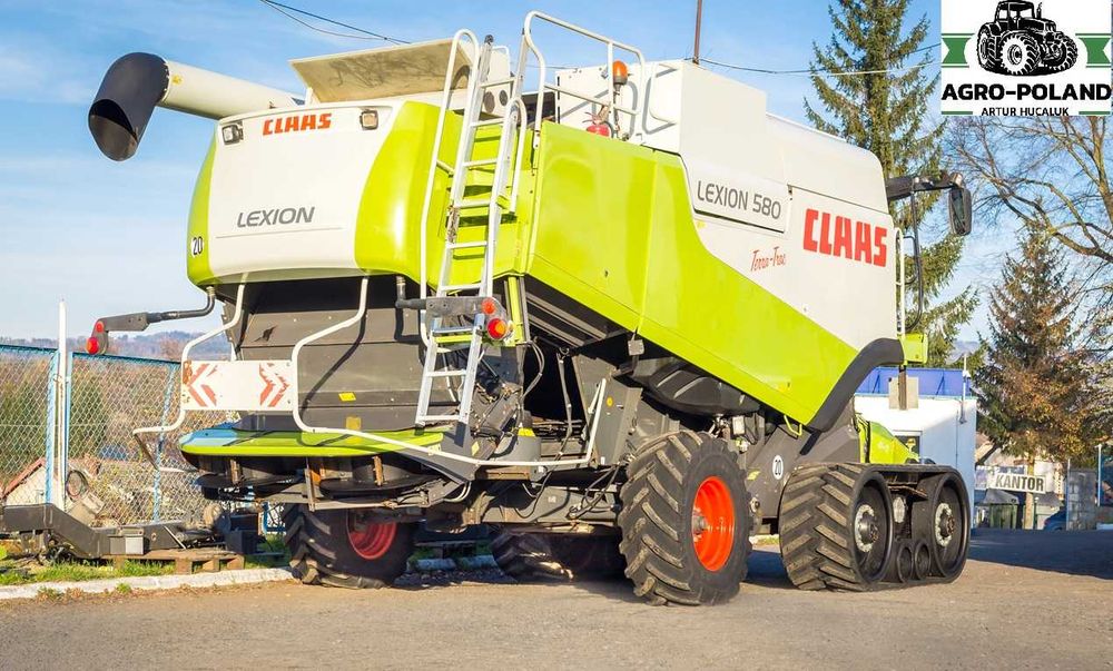 Комбайн CLAAS LEXION 580 TT - 3326 м/г -QUANTIMETER- V750