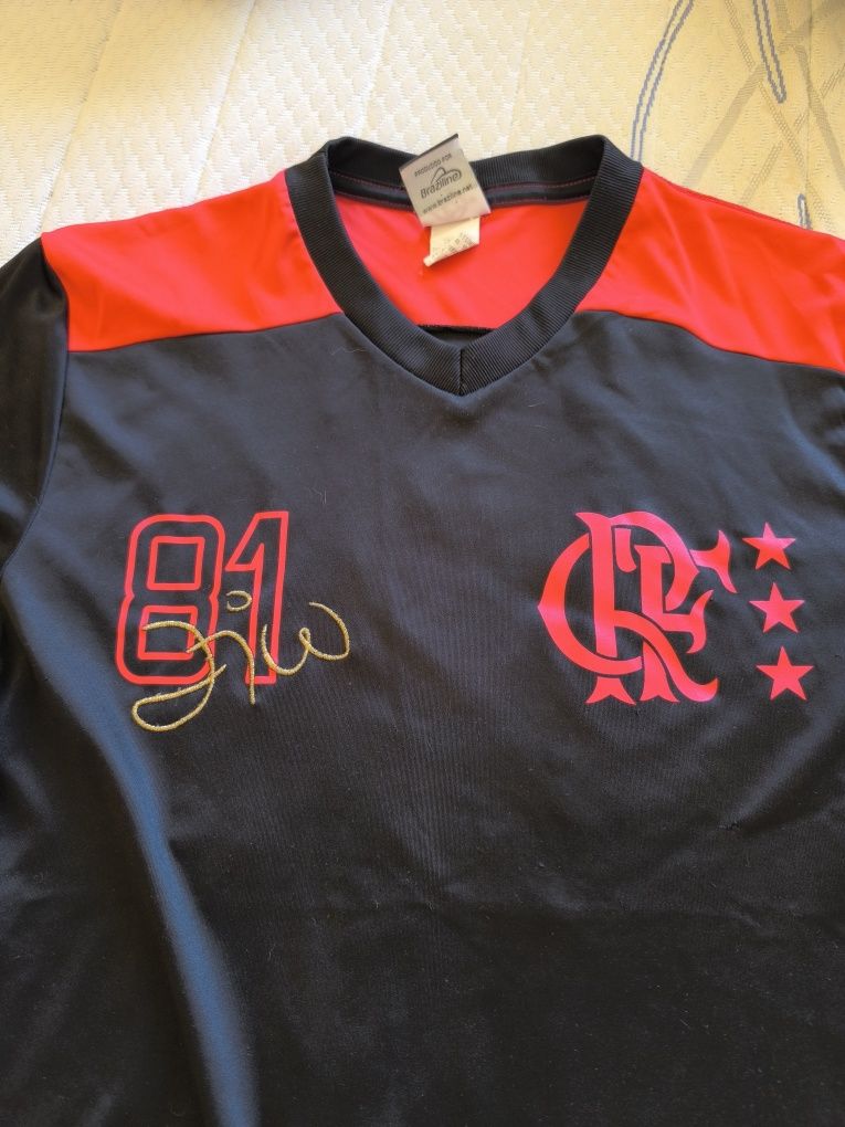 Camisola flamengo zico