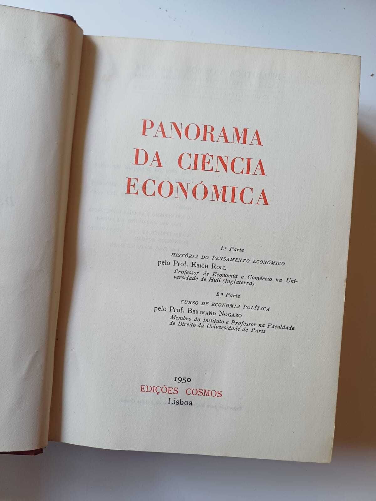 Panorama da Ciência Económica (3 vols)