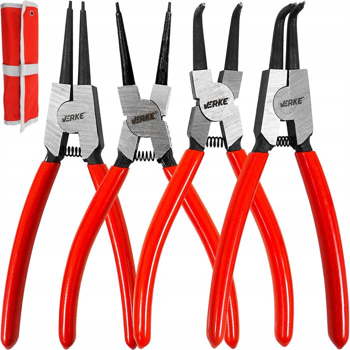 SZCZYPCE PIERŚCIENI SEGERA Zestaw Zewnętrzne Wewnętrzne Wygięte