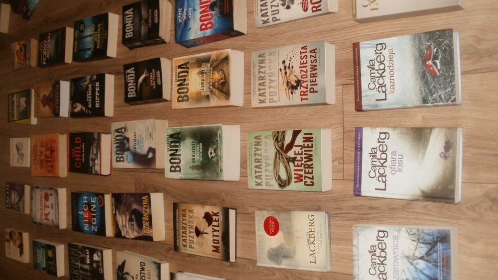 Lackberg, Child, Puzynska i inni - jeszcze większy zestaw książek