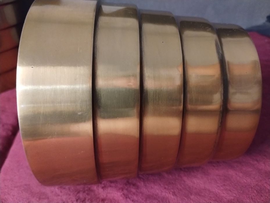 H&M donica, osłona miedziana, złota duża - nowa