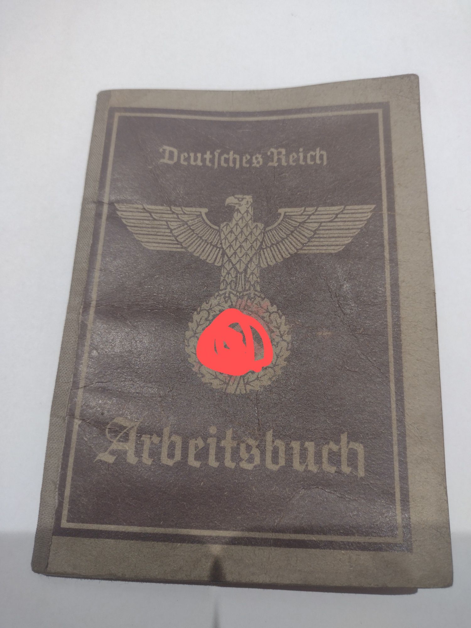 Arbeitsbuch - Posen 1942 III rzesza wojna