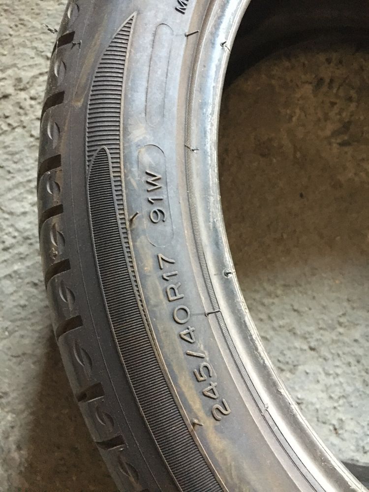 (2шт) 245/40R17 Michelin Primacy HP літні шини