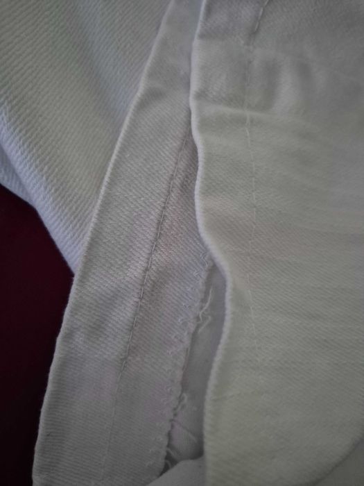 Джинси білі р.48