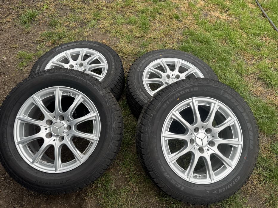 Продам диски і гуму 215/60 р 16 (5/112)