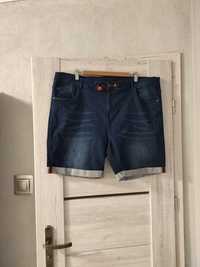 Super krótkie spodenki męskie jeansowe XXL