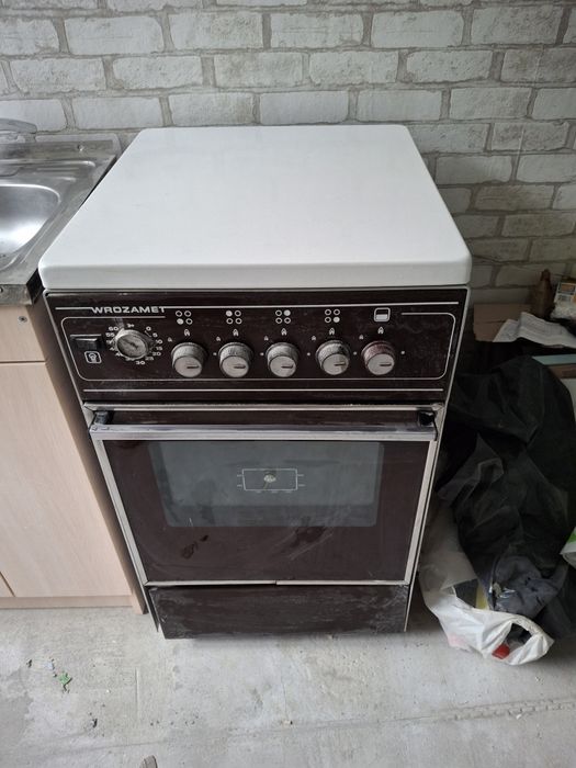 Газова плита в робочому стані