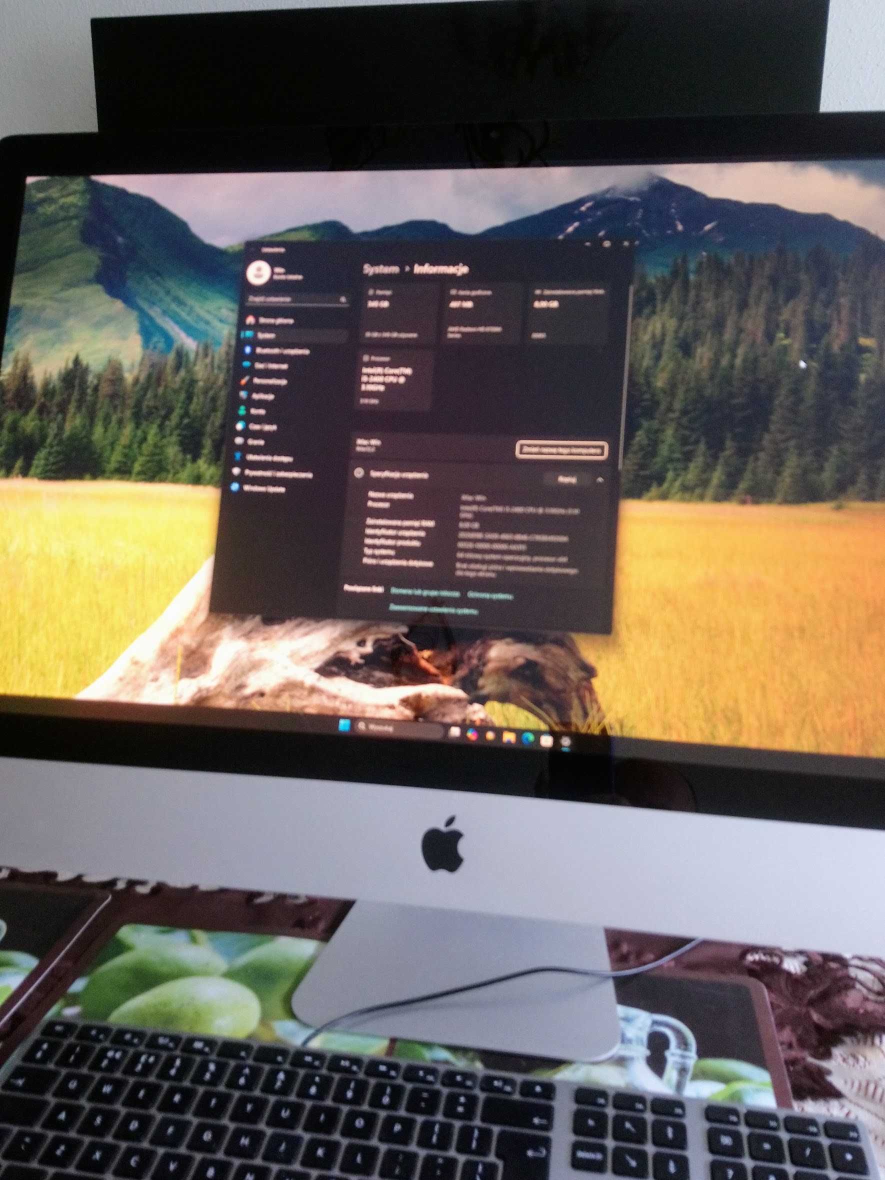 Najtańszy Apple iMac 27" SSD + HDD macOS Ventura + Win11