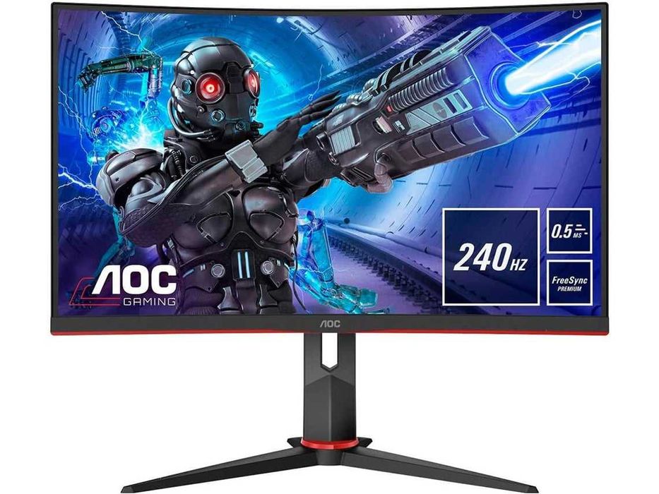 Monitor Curvo AOC 27' - 240Hz 0.5ms FreeSync