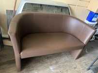 Śliczna sofa + fotel stan bardzo dobry