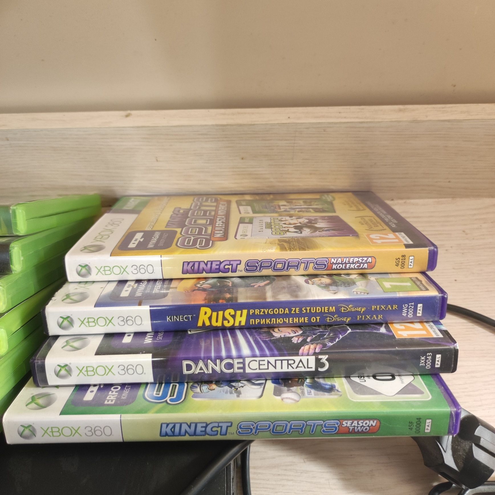 Xbox 360 | KINECT | 2 PADY | +gry