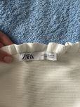 Топ у рубчик Zara молочний