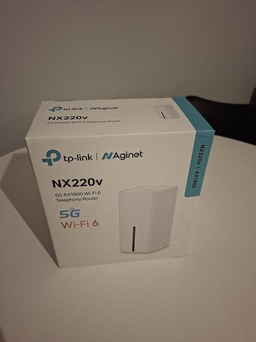 tp link nx220v ax1800   jak nowy!
